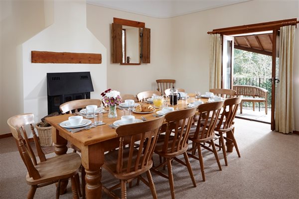 Elm Barn dining room